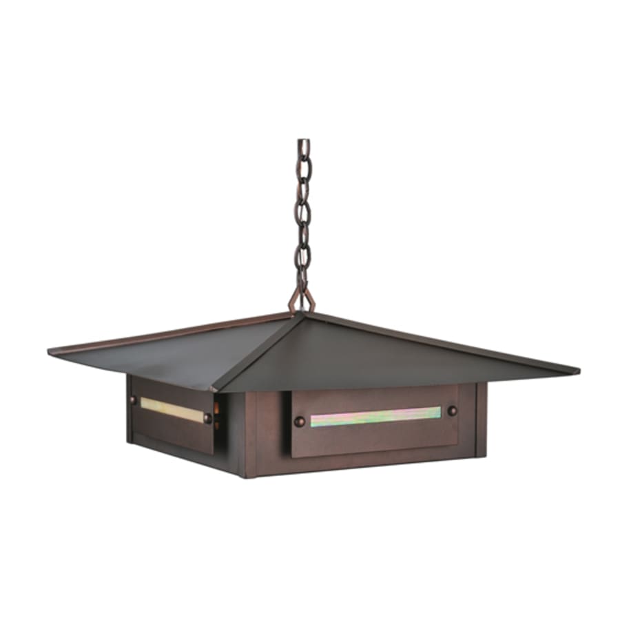 Meyda Tiffany 4 Light 35" Wide Pendant with Handmade Shade