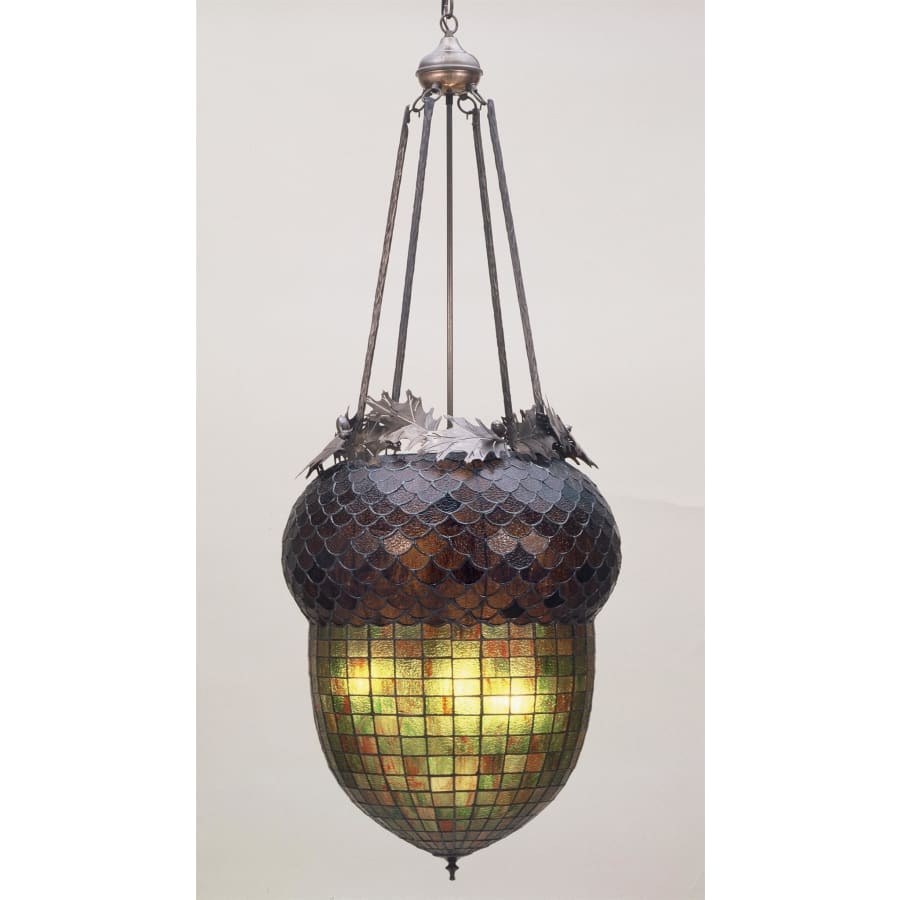 Meyda Tiffany 3 Light 22" Wide Pendant with Handmade Shade