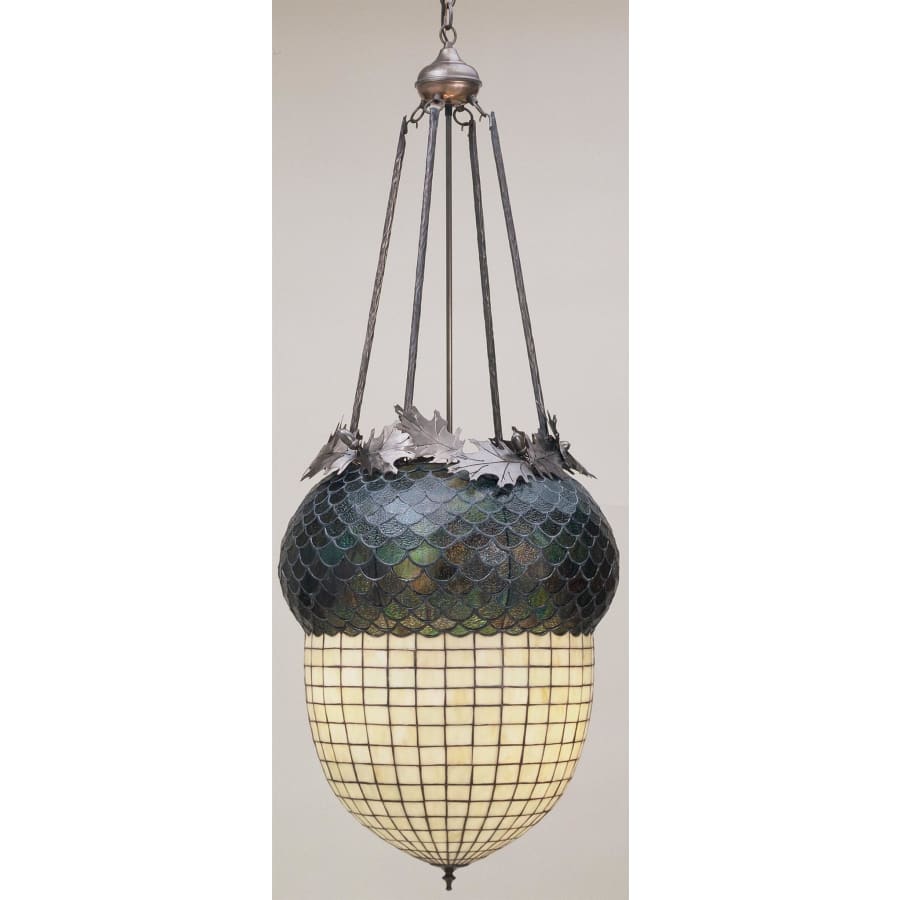 Meyda Tiffany 3 Light 22" Wide Pendant with Handmade Shade