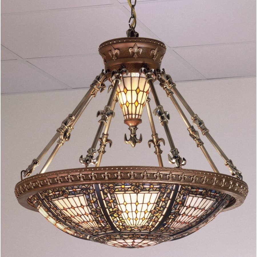 Meyda Tiffany 2 Light 26" Wide Pendant with Handmade Shade