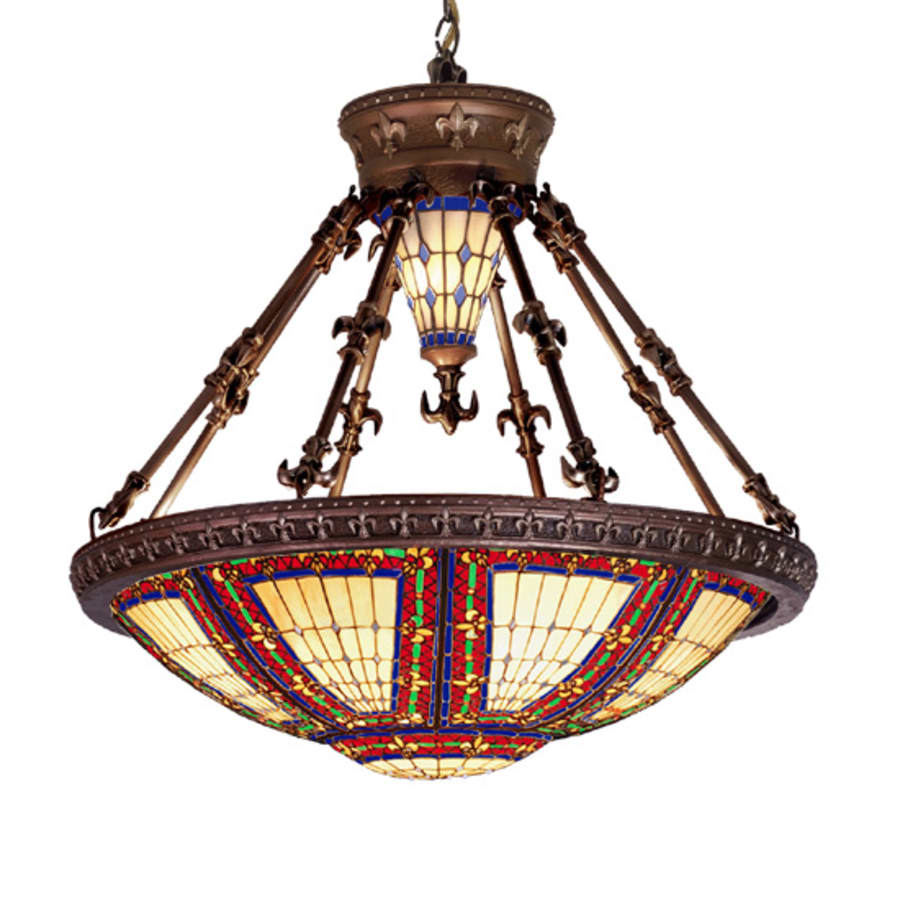 Meyda Tiffany Tiffany Eight Light Down Lighting Pendant