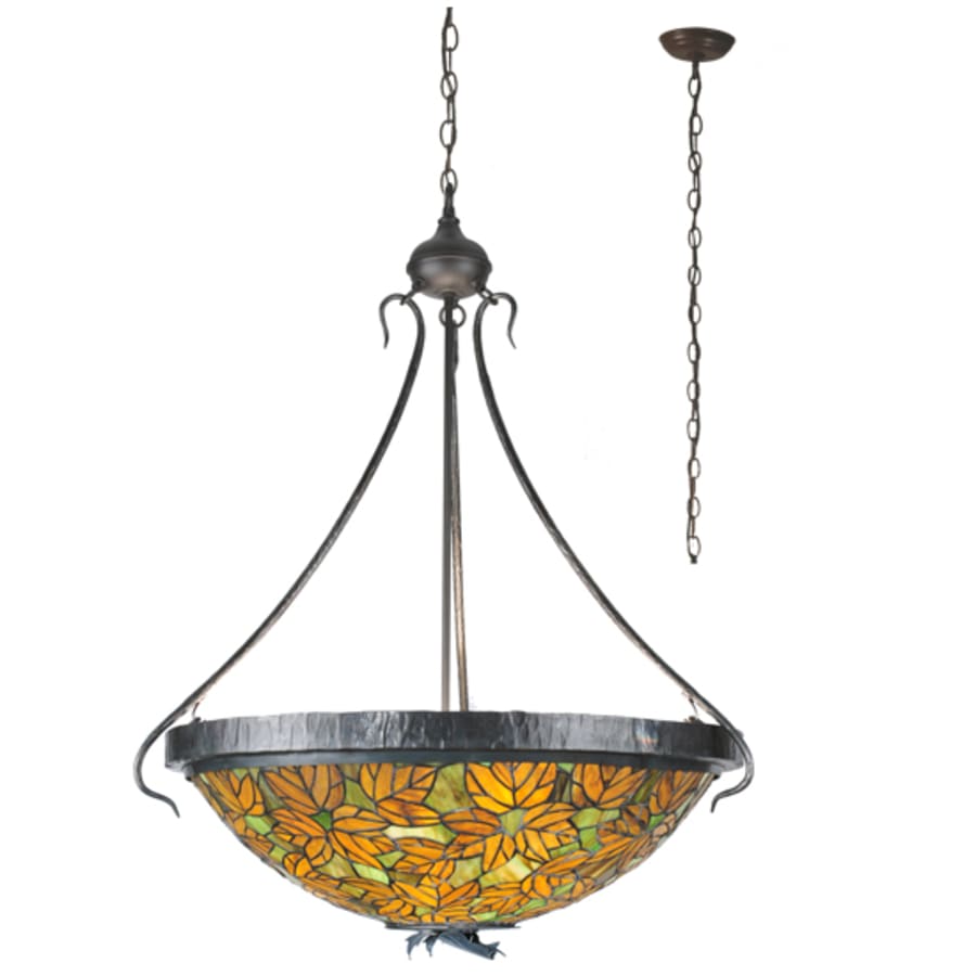 Meyda Tiffany 4 Light 30" Wide Pendant with Handmade Shade