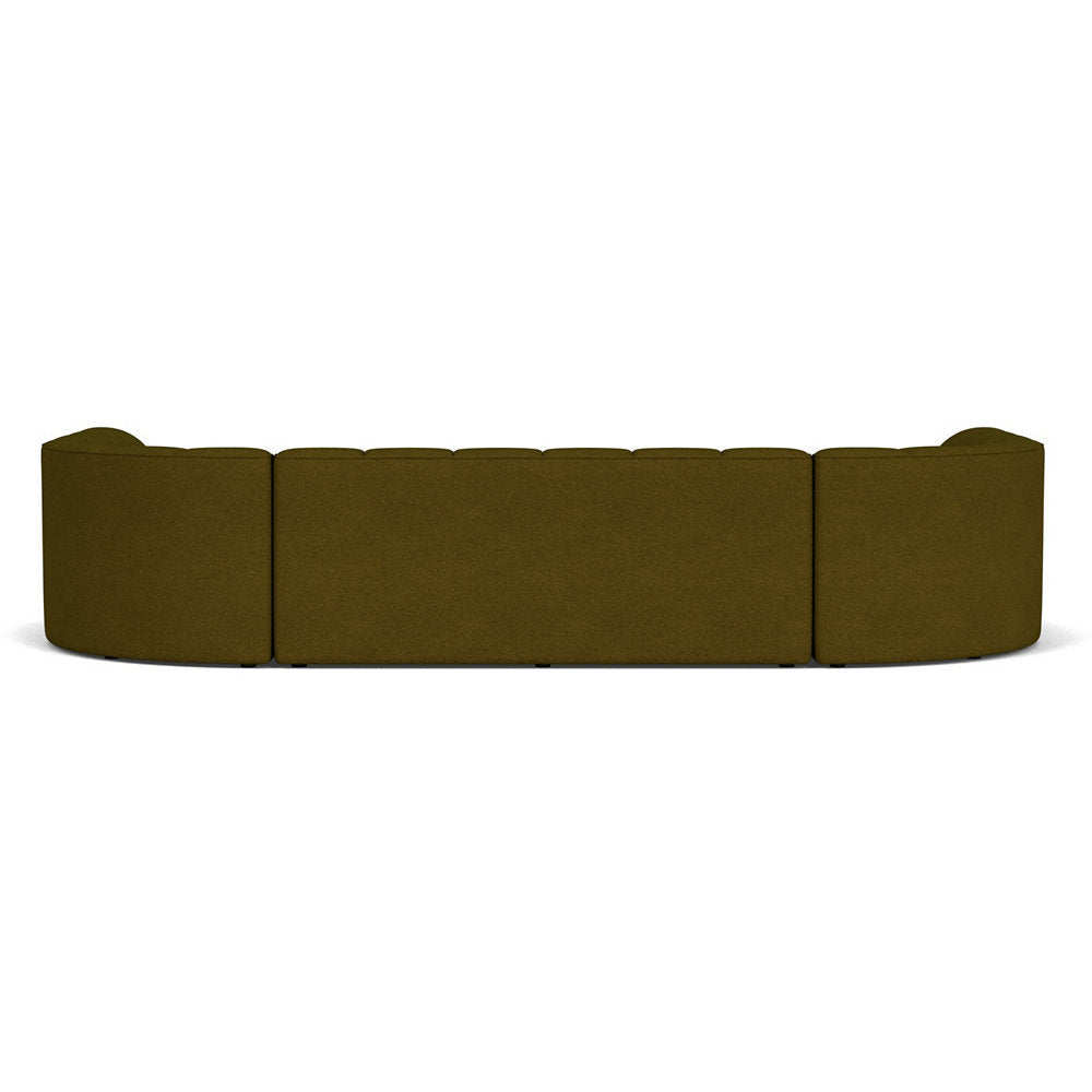 Eave Seamline Modular U-Shaped 4 Seater Sofa