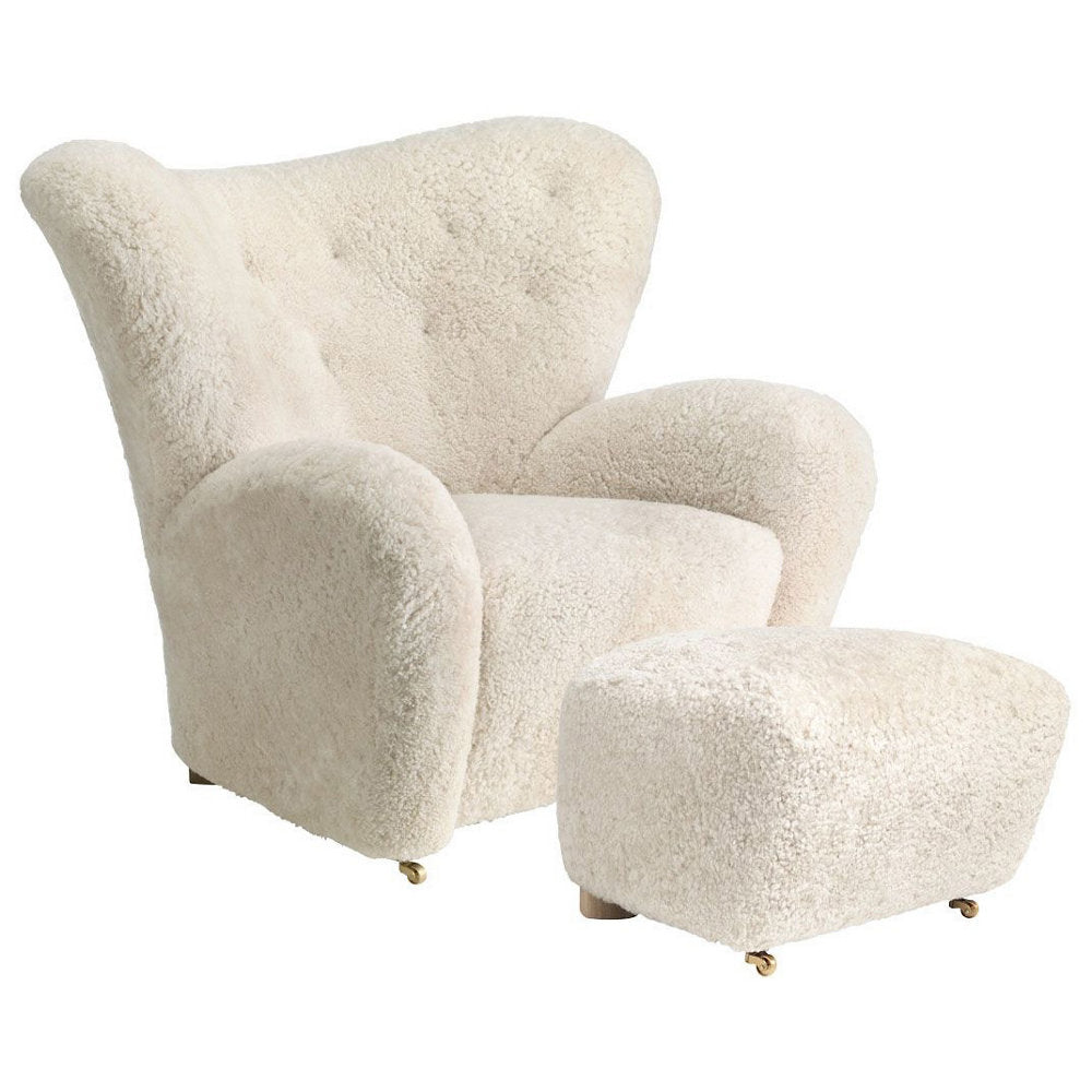 The Tired Man Ottoman