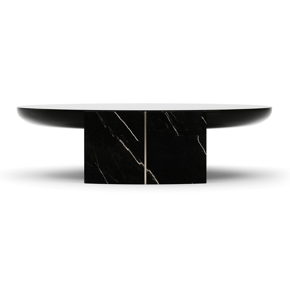 Overlap Round Coffee and Cocktail Table