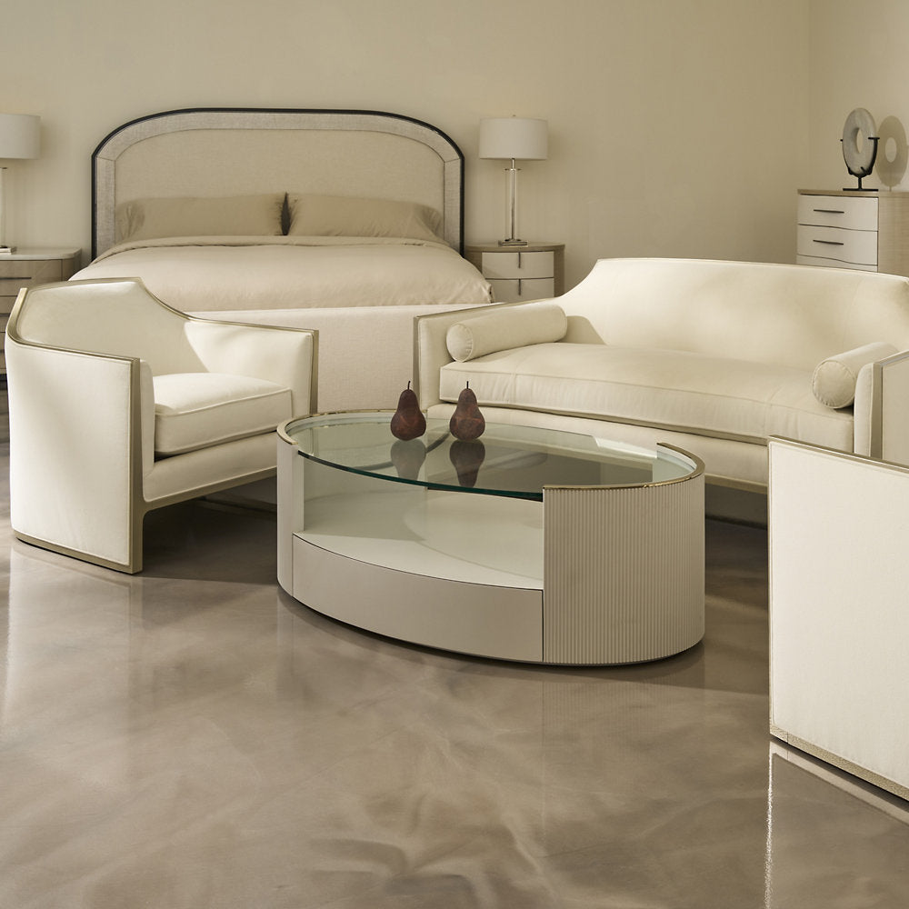 Love Oval Cocktail Table