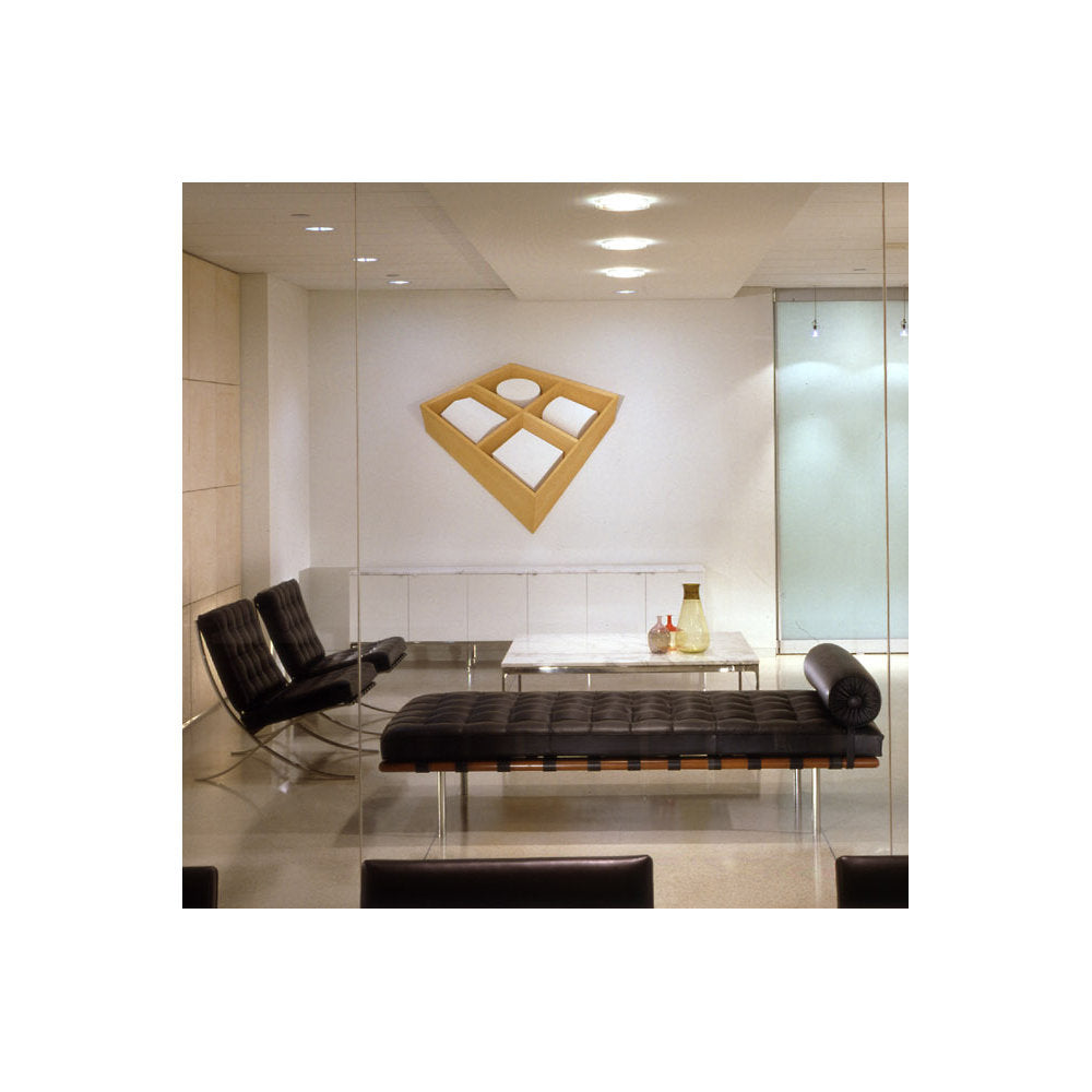 Barcelona Couch with Black Straps