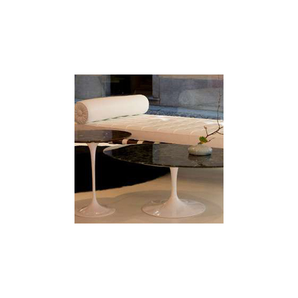 Barcelona Couch with Straps in Matching Leather
