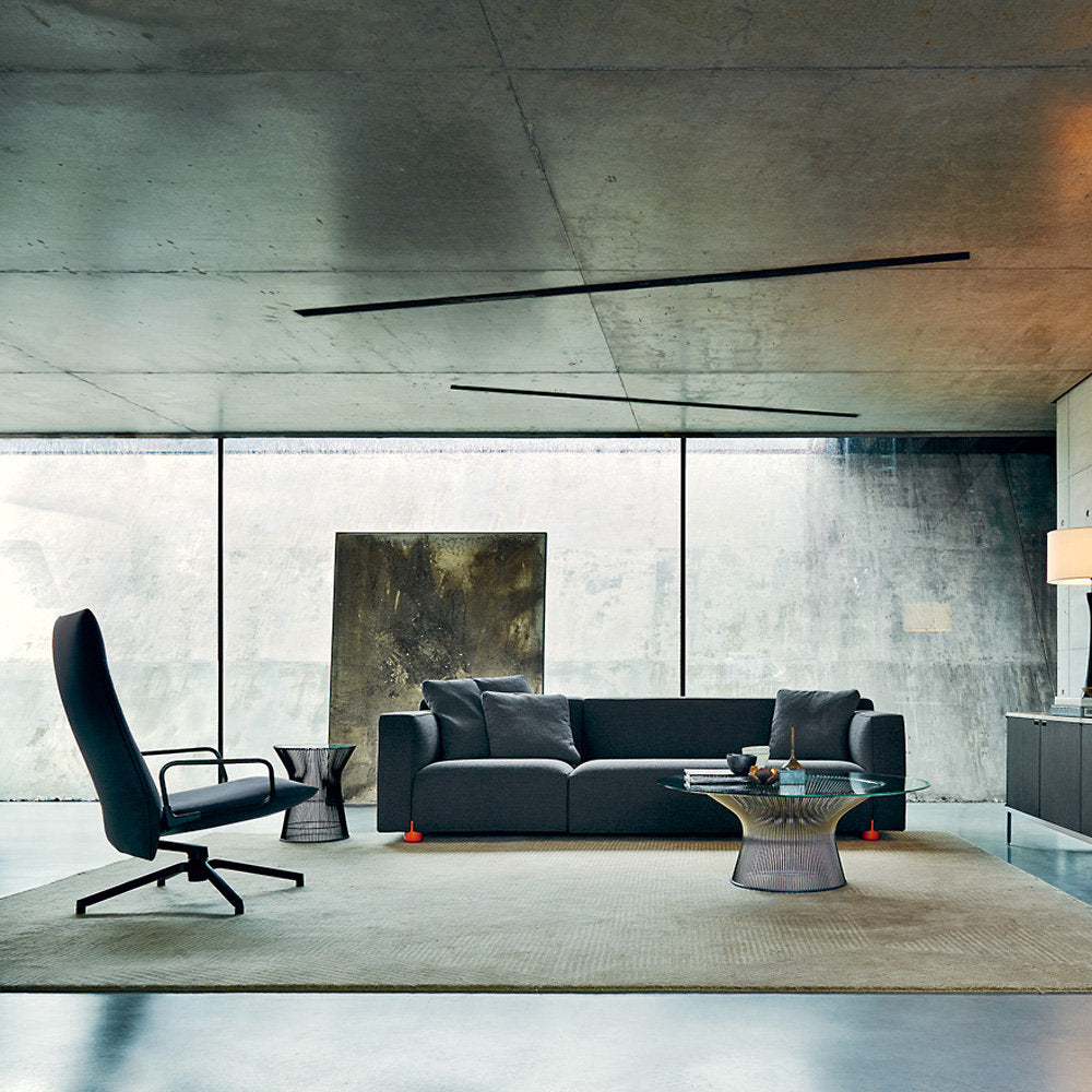 Pilot Swivel High Back Lounge, Loop Arms