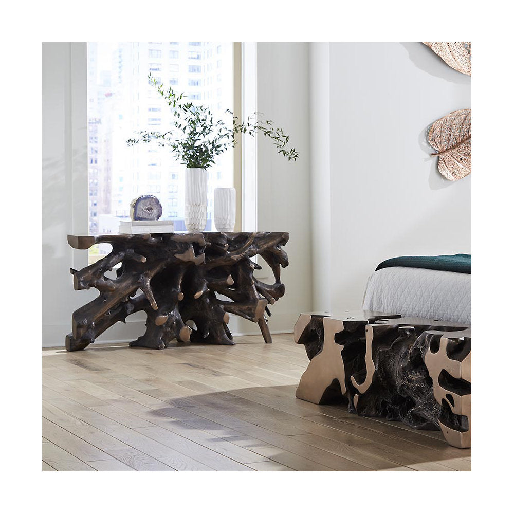 Beau Cast Root Console Table
