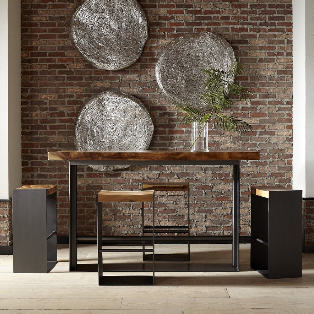 Iron Frame Bar Table