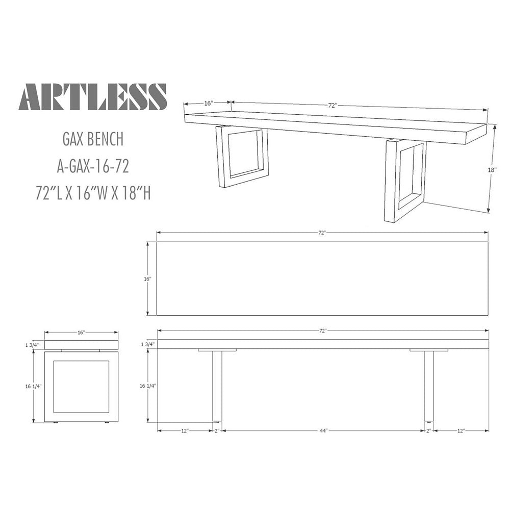 GAX 16 Bench
