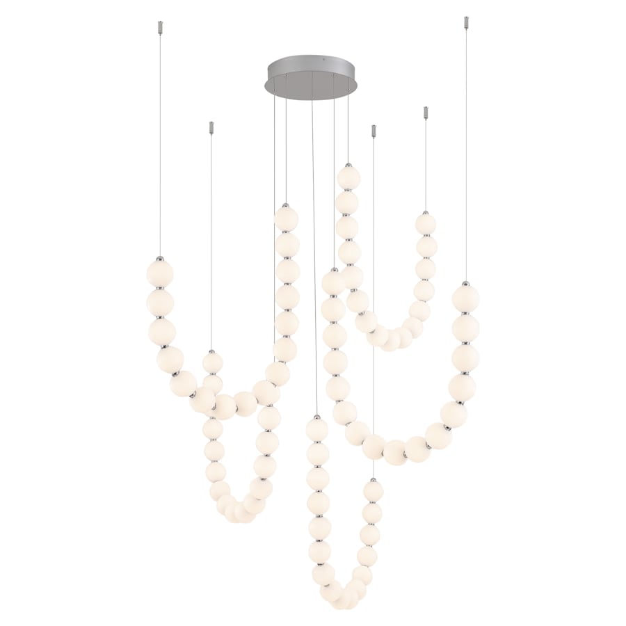 Alora Lighting Akoya 13" Wide LED Multi Light Pendant with 13" Wide Canopy