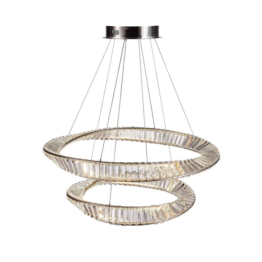 Artcraft Lighting Stella 32" Wide Crystal Ring Chandelier