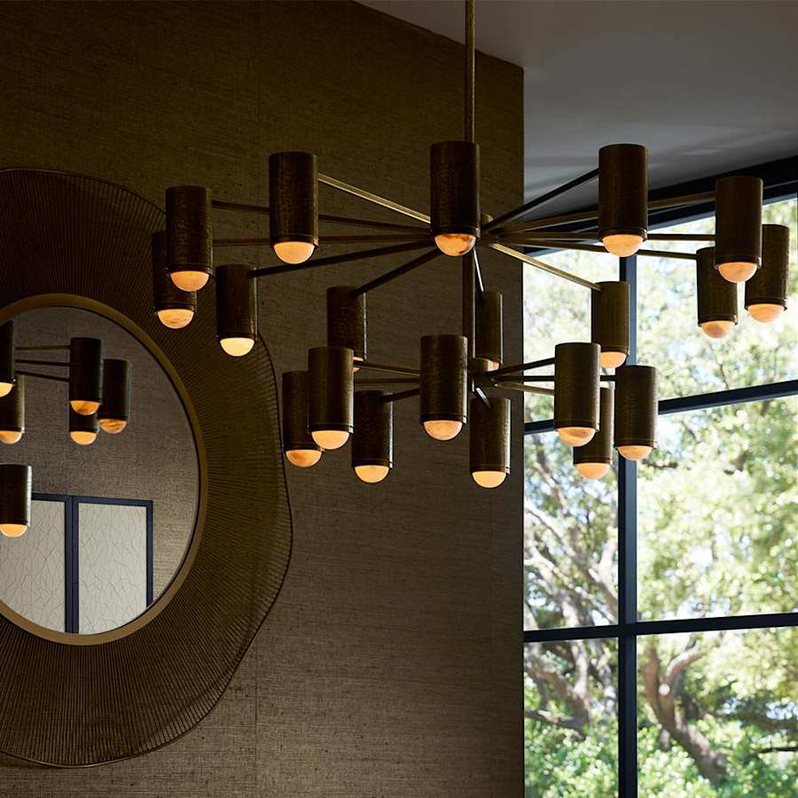 Arteriors Loryn 20 Light 52" Wide Chandelier