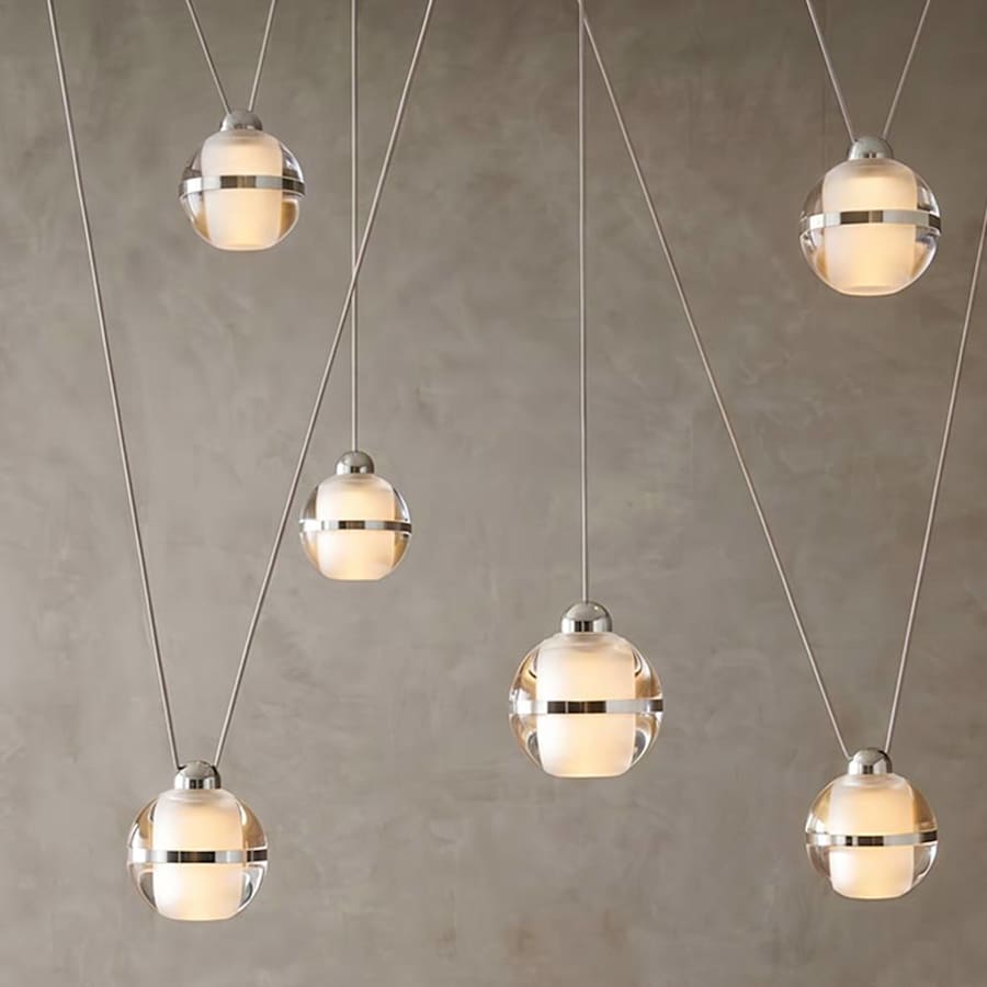 Arteriors Noble 82" Wide Linear Crystal Chandelier