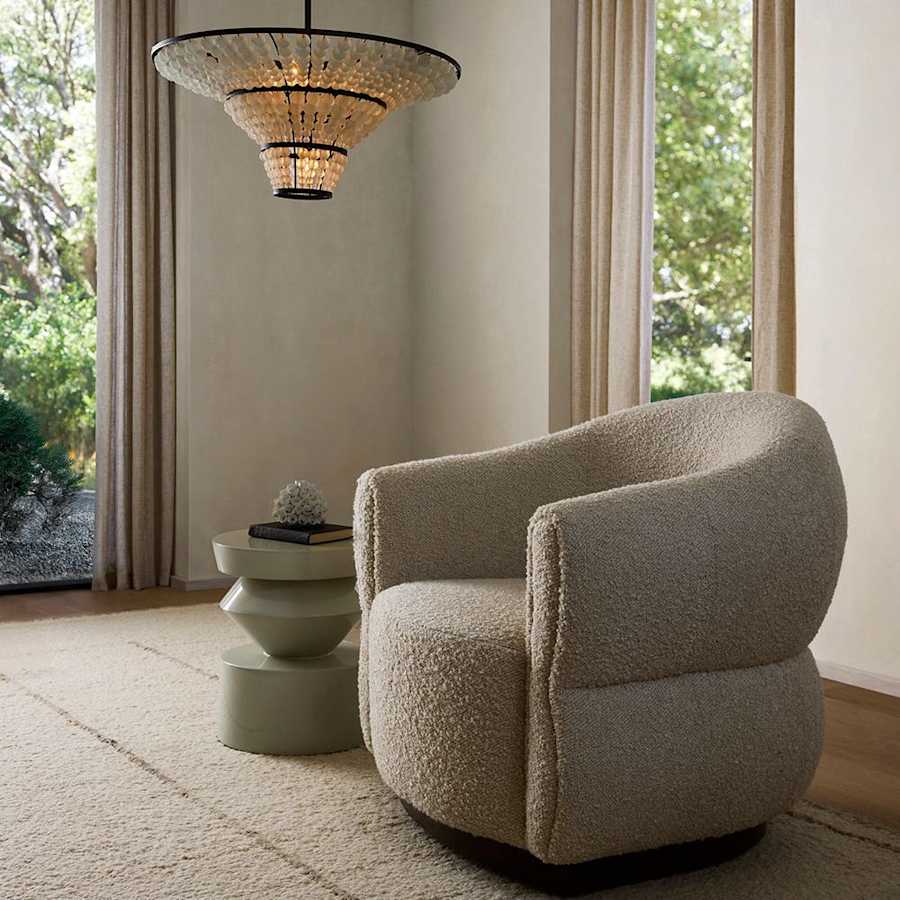 Arteriors Lulu 4 Light 29" Wide Chandelier