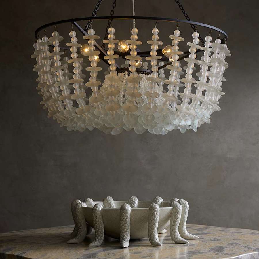 Arteriors Cyprus 6 Light 34" Wide Chandelier