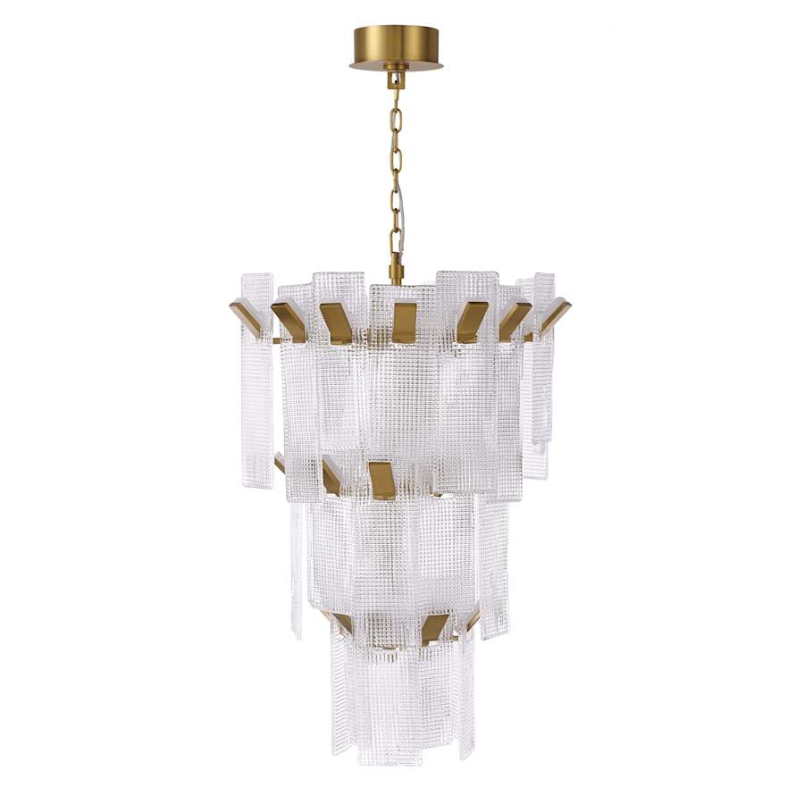 Avenue Lighting Belmont 27" Wide Waterfall Chandelier