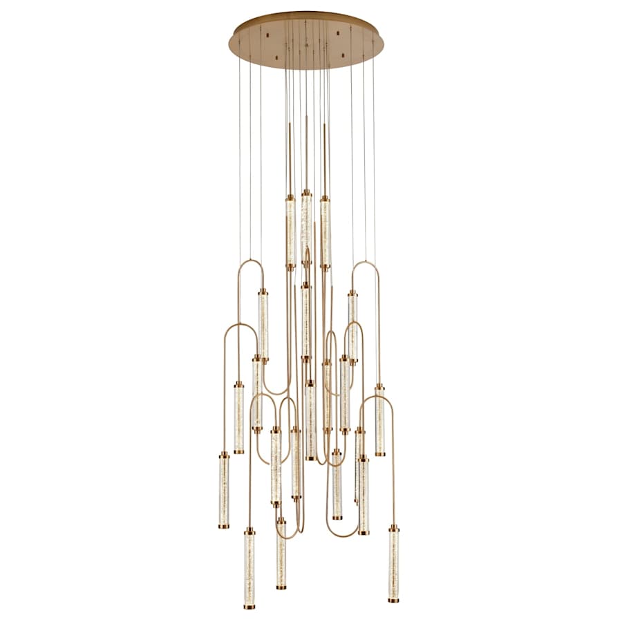 Avenue Lighting Belvedere 36" Wide Crystal Chandelier