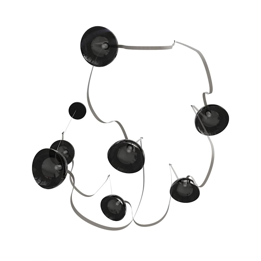 Avenue Lighting Fremont 9" Wide Abstract Chandelier