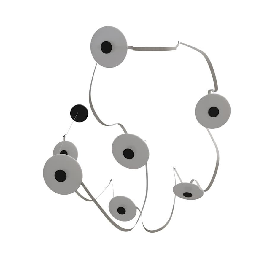 Avenue Lighting Fremont 9" Wide Abstract Chandelier