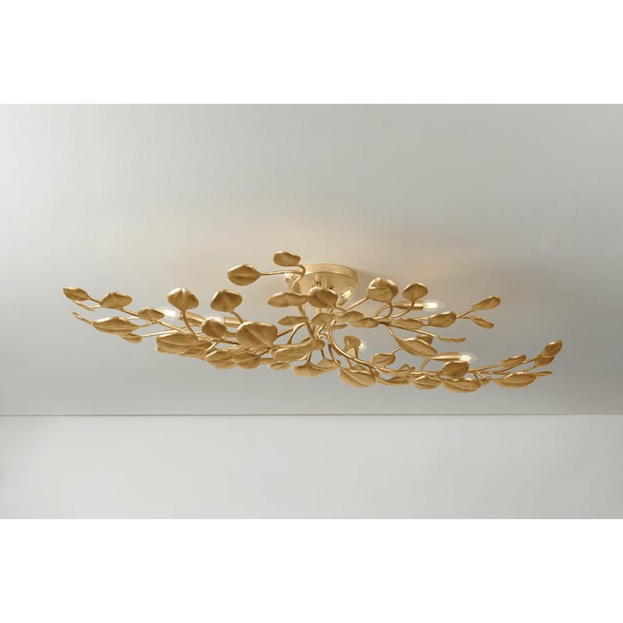 Corbett Lighting Menorca 8 Light 60" Wide Semi-Flush Ceiling Fixture