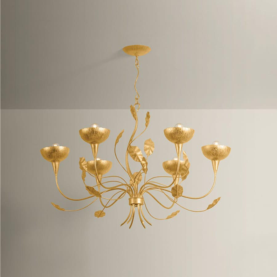Corbett Lighting Innsbruck 6 Light 38" Wide Candle Style Chandelier