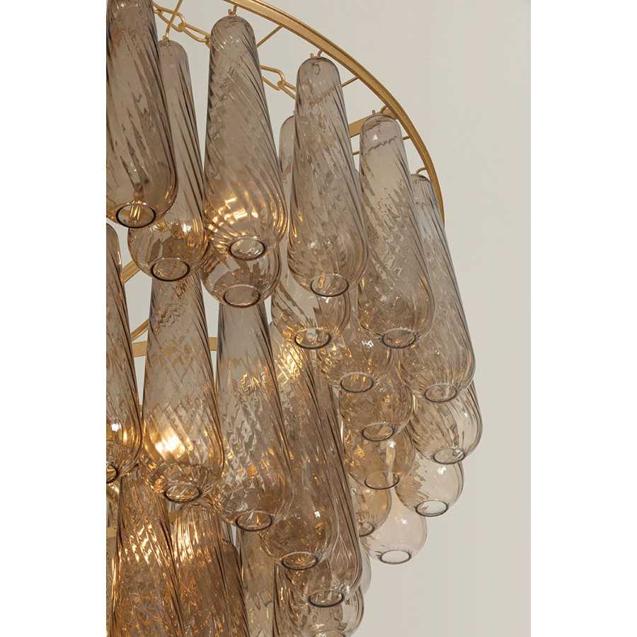 Corbett Lighting Milos 19 Light 46" Wide Ring Chandelier