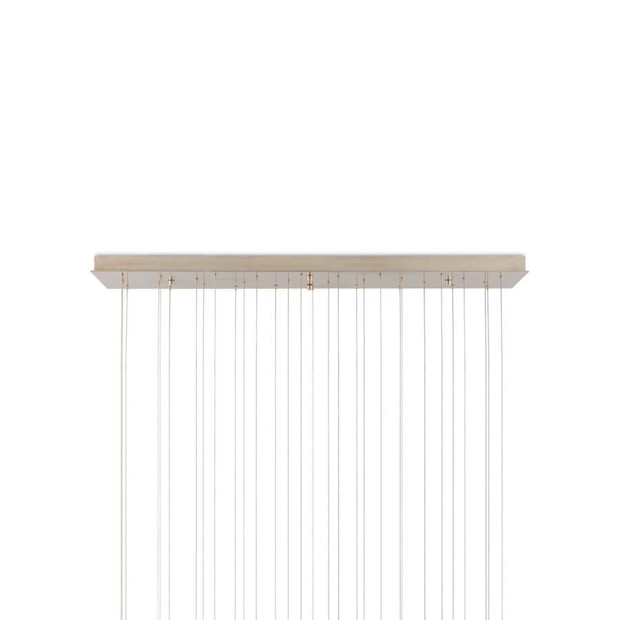 Currey and Company Daze 30 Light 54" Wide LED Multi Light Pendant