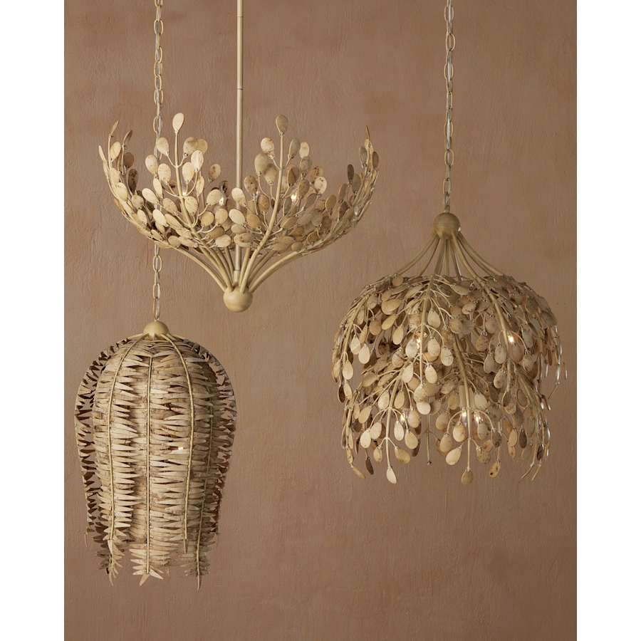 Currey and Company Maypan 6 Light 20" Wide Pendant
