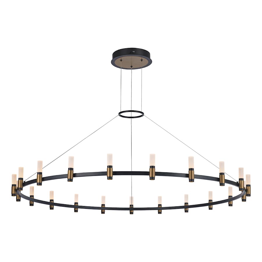 Eurofase Lighting Albany 21 Light 60" Wide LED Ring Chandelier