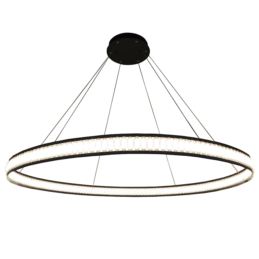 Eurofase Lighting Forster 60" Wide LED Ring Chandelier - 1 Tier