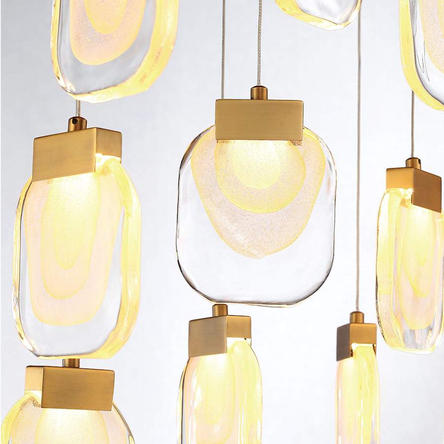 Eurofase Lighting Paget 31 Light 39" Wide LED Multi Light Pendant