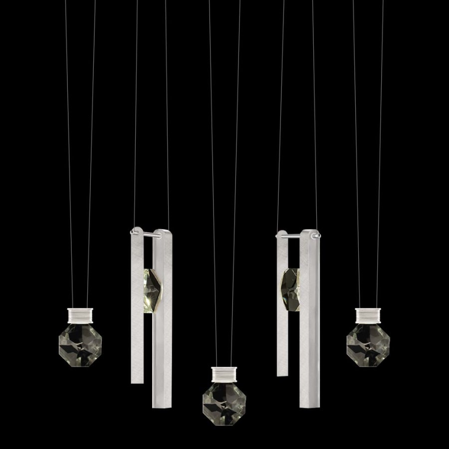 Fine Art Handcrafted Lighting ARIA 10 Light 43" Wide Integrated LED Linear Pendant