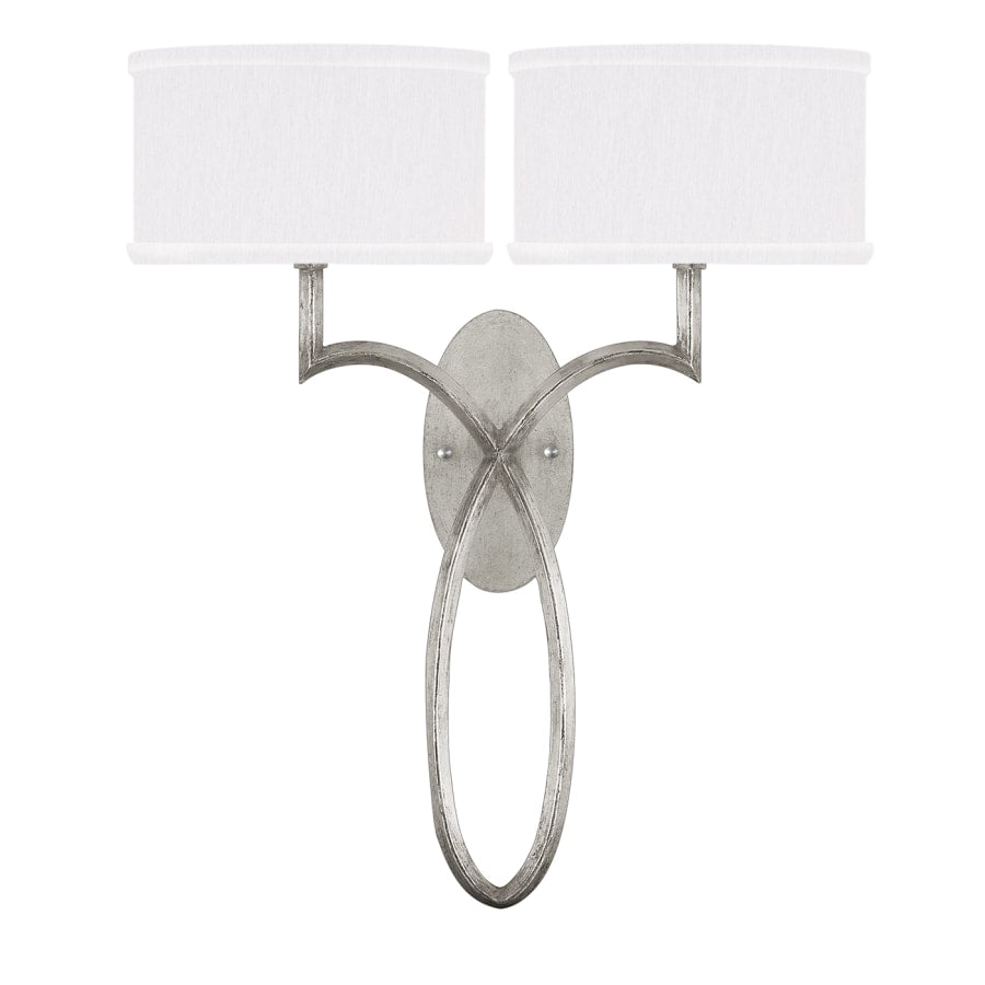 Fine Art Handcrafted Lighting Allegretto 2 Light 21" Tall Wall Sconce