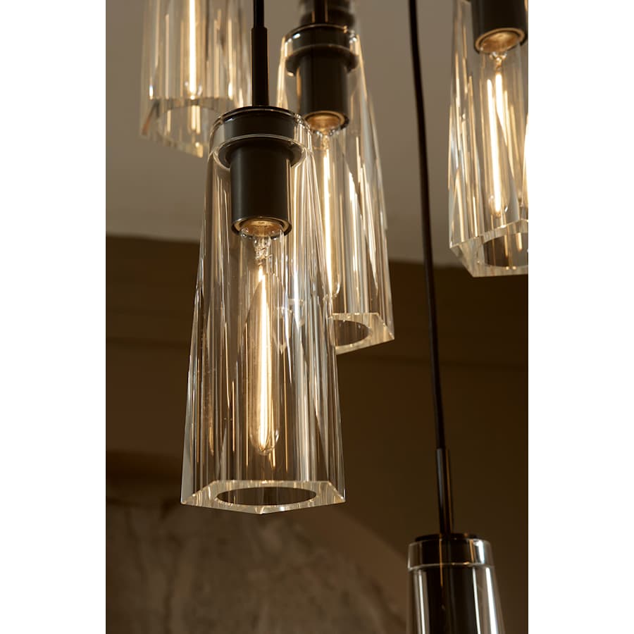 Fredrick Ramond Cosette 9 Light 20" Wide LED Multi Light Pendant
