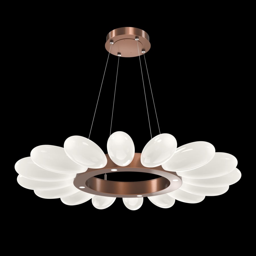 Hammerton Studio Fiori 20 Light 38" Wide LED Ring Chandelier - 3000K