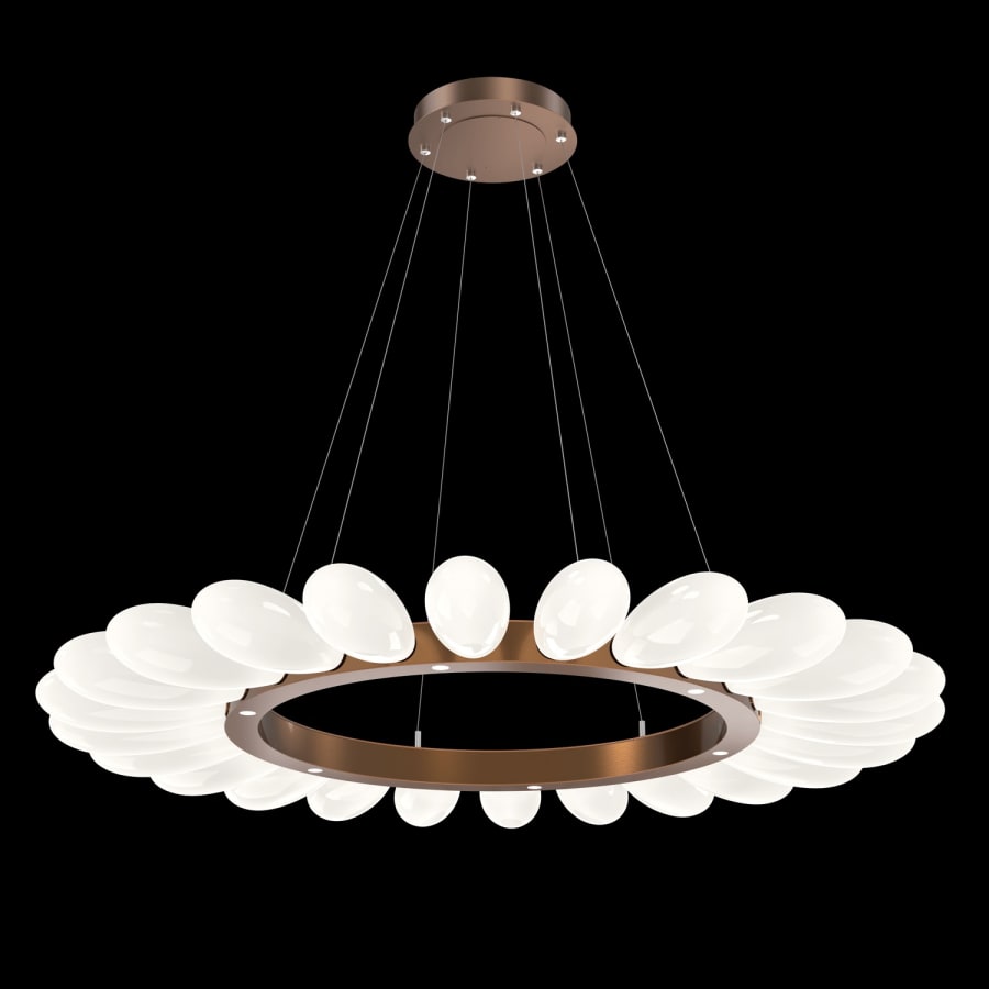 Hammerton Studio Fiori 40 Light 53" Wide LED Ring Chandelier - 3000K