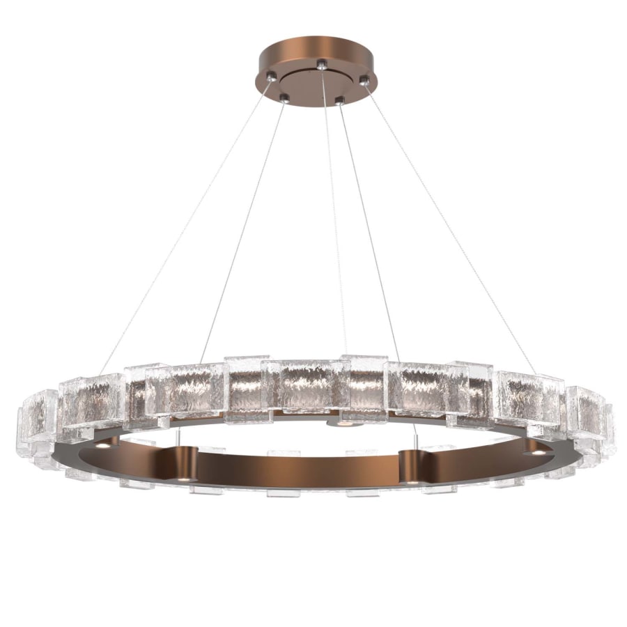 Hammerton Studio Tessera 6 Light 38" Wide LED Ring Chandelier - 3000K