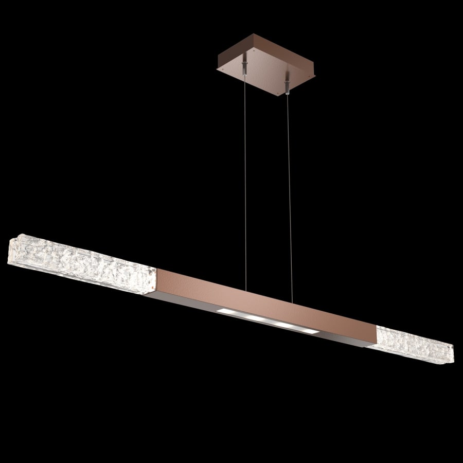 Hammerton Studio Axis 6 Light 49" Wide LED Linear Chandelier - 2700K