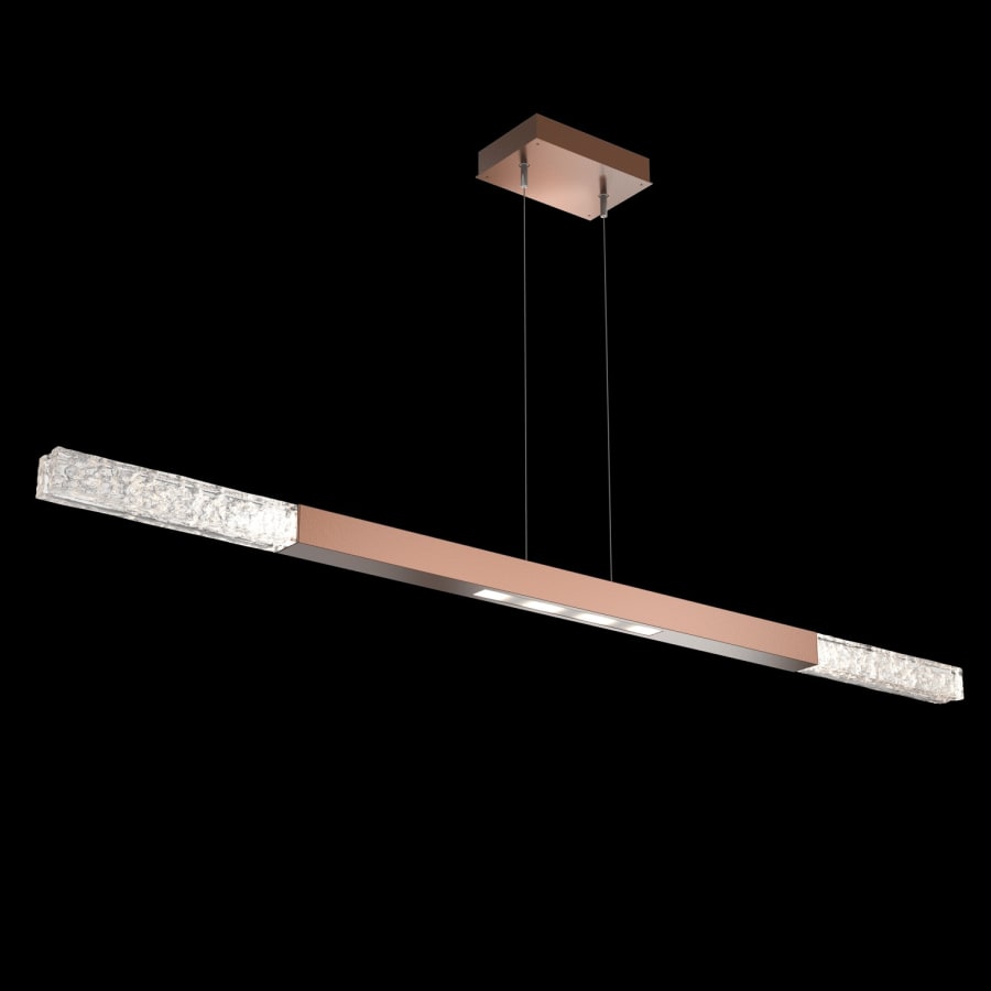 Hammerton Studio Axis 6 Light 63" Wide LED Linear Chandelier - 2700K