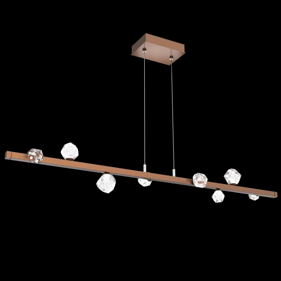 Hammerton Studio Stella 8 Light 54" Wide LED Abstract Linear Chandelier - 3000K