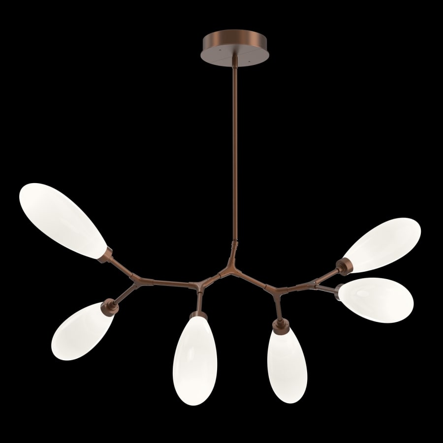 Hammerton Studio Fiori 6 Light 42" Wide LED Abstract Chandelier - 3000K