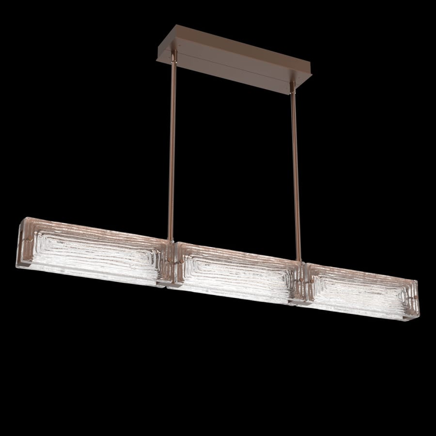 Hammerton Studio Tabulo 3 Light 43" Wide LED Linear Chandelier - 3000K