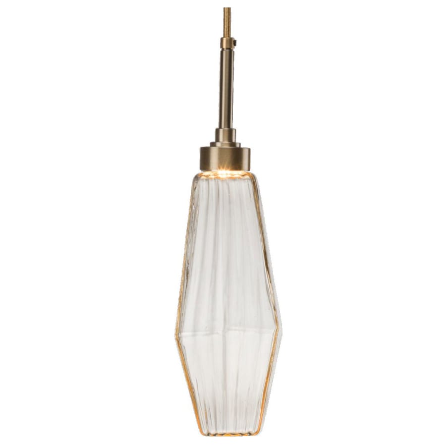 Hammerton Studio Aalto 53" Wide Artisan Crafted Geometric Optic Glass 12 Light Oval Starburst Chandelier