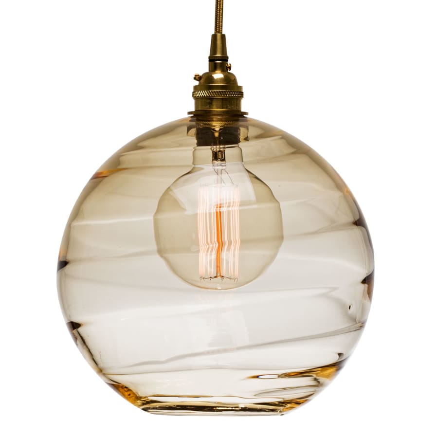 Hammerton Studio Misto 37" Wide Artisan Crafted Optic Glass 12 Light Pendant
