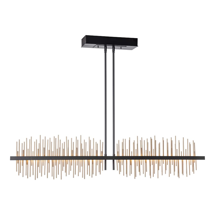 Hubbardton Forge Gossamer 52" Wide LED Linear Chandelier