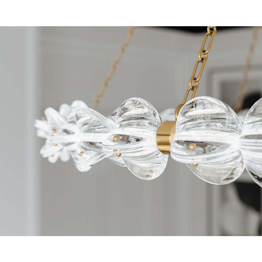 Hudson Valley Lighting Lindley 55" Wide LED Ring Chandelier