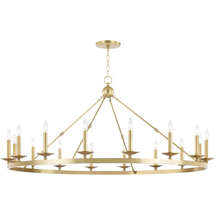 Hudson Valley Lighting Allendale 16 Light 58" Wide Taper Candle Chandelier